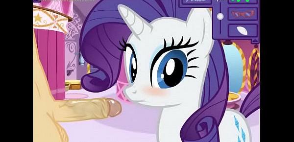  Rarity mamando